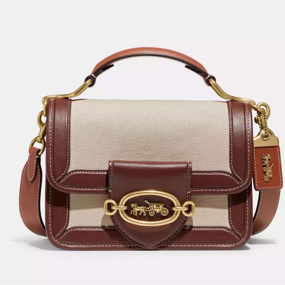 Barely used Coach Hero shoulder bag C8452